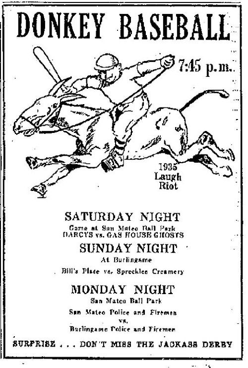 Donkey Baseball (1935) poster