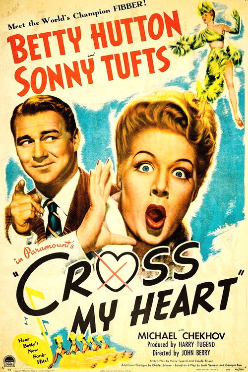 Cross My Heart (1946) poster