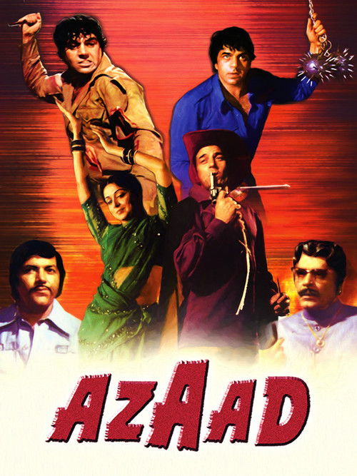 Azaad (1978) poster