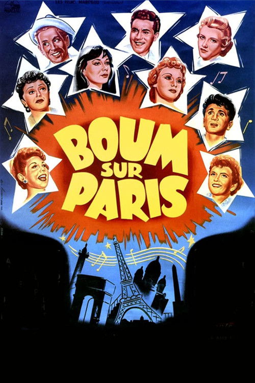 Boum sur Paris (1954) poster