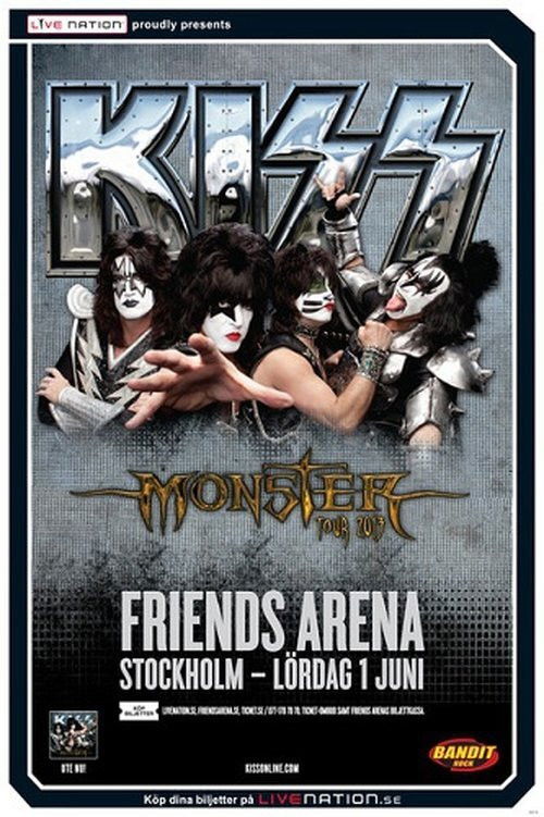 Kiss (2013) Stockholm (2013) poster