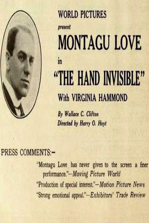 The Hand Invisible (1919) poster