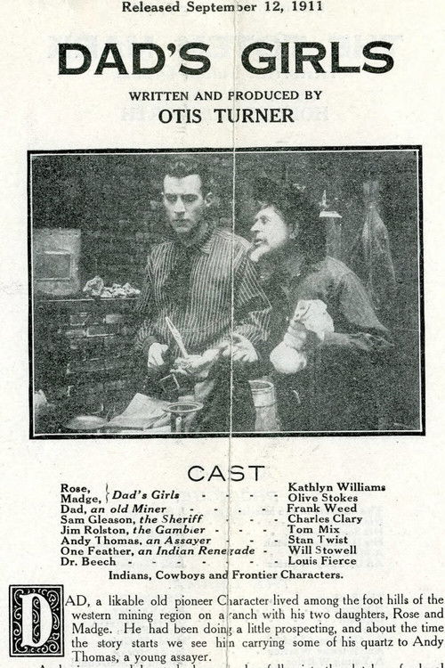 Dad's Girls (1911) poster