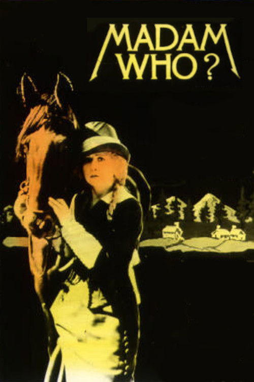 Madam Who (1918) poster