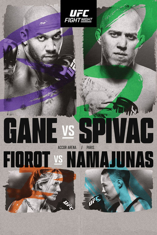 UFC Fight Night 226: Gane vs. Spivak (2023) poster