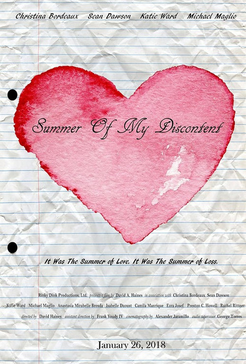 Summer of my Discontent (2018) poster