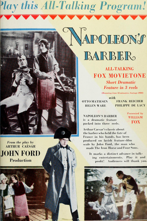 Napoleon's Barber (1928) poster