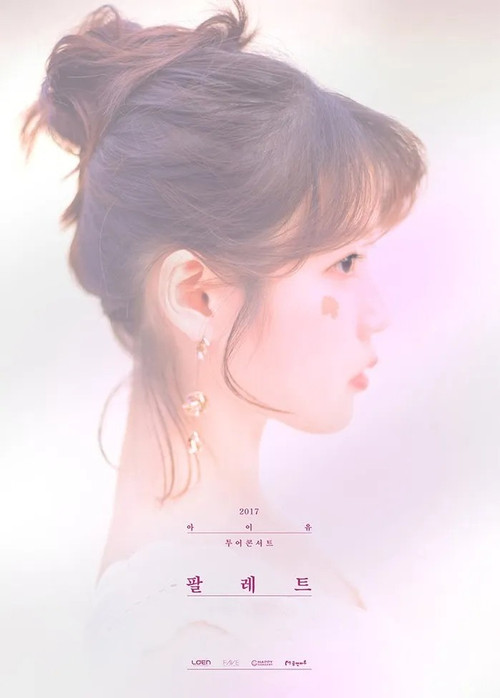 2017 IU Tour Concert Palette poster