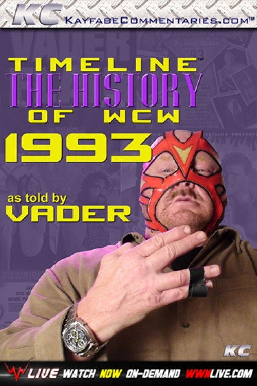 Timeline: The History of WCW – 1993 – As Told By Vader (2014) poster
