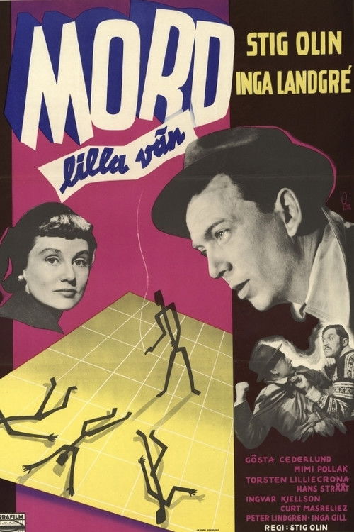 Mord, lilla vän (1955) poster