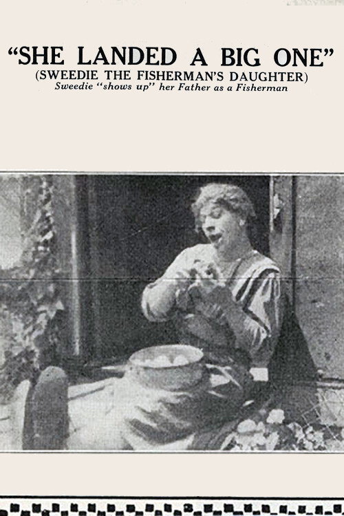 She Landed a Big One (1914) poster