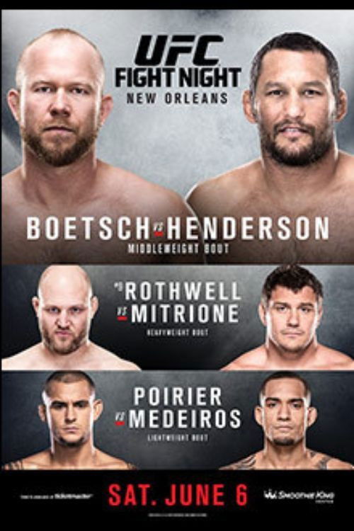 UFC Fight Night 68: Boetsch vs. Henderson (2015) poster