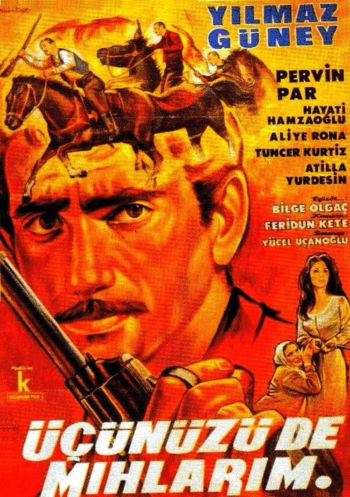 Üçünüzü de mıhlarım (1965) poster