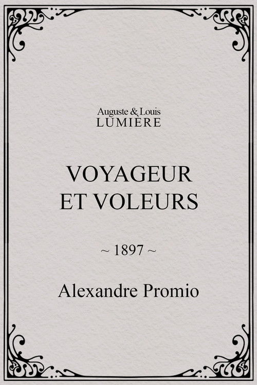 Voyageur et voleurs (1897) poster