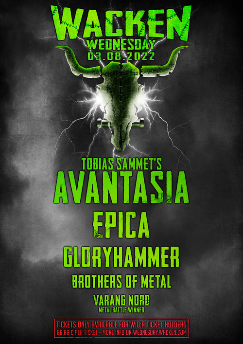 Epica - Wacken Open Air (2022) poster