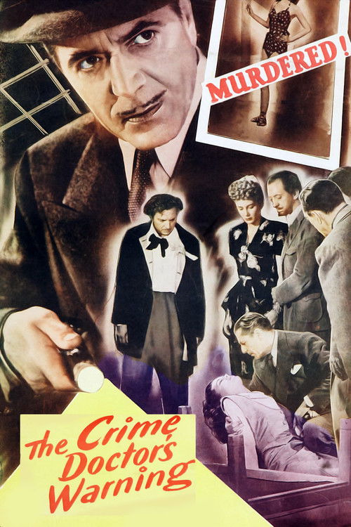 The Crime Doctor's Warning (1945) poster