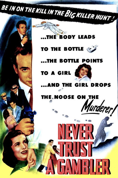 Never Trust a Gambler (1951) poster
