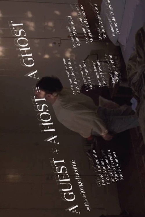 A Guest + a Host = a Ghost (2015) poster