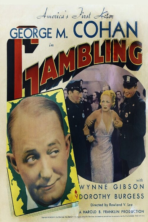 Gambling (1934) poster