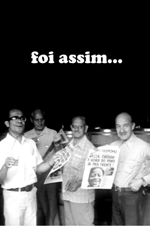 Foi Assim (1976) poster