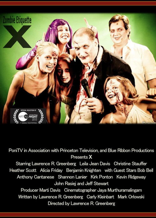 Zombie Etiquette X (2012) poster