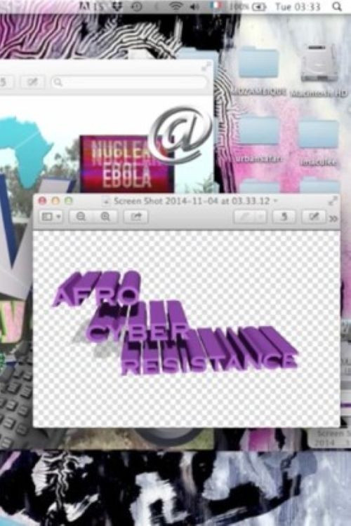 AFRO CYBER RESISTANCE (2014) poster