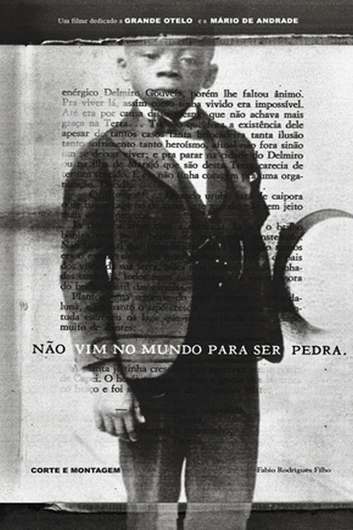 Não Vim No Mundo Para Ser Pedra (2022) poster