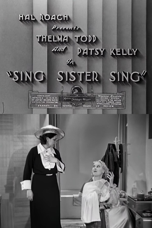 Sing Sister Sing (1935) poster