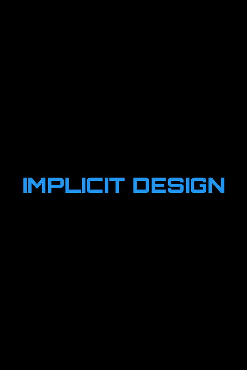 Implicit Design (2025) poster