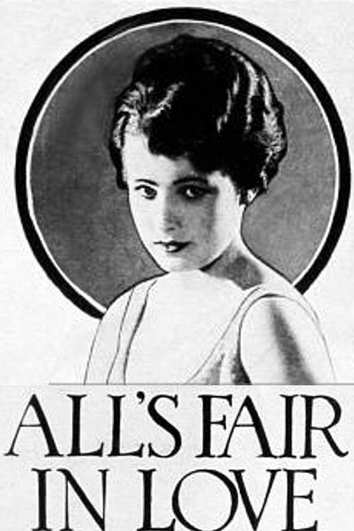 All's Fair in Love (1921) poster