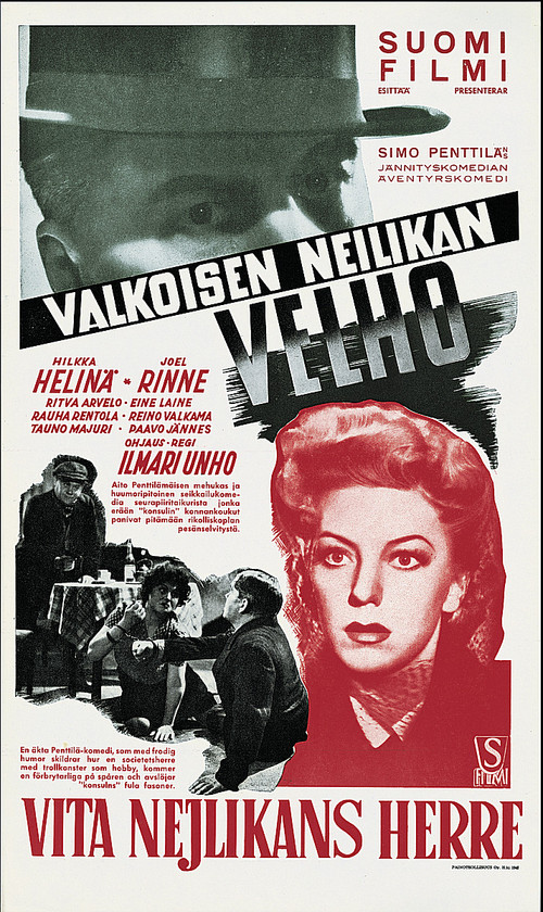 Valkoisen neilikan velho (1945) poster