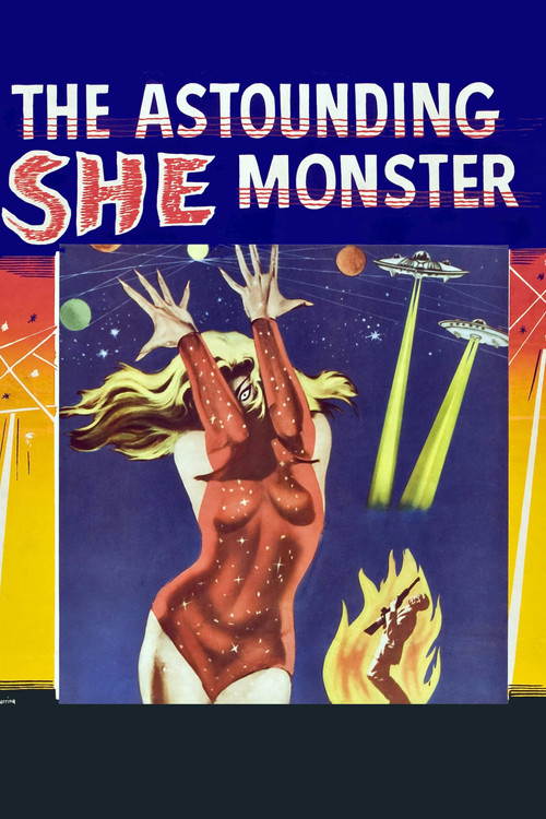 The Astounding She-Monster (1957) poster