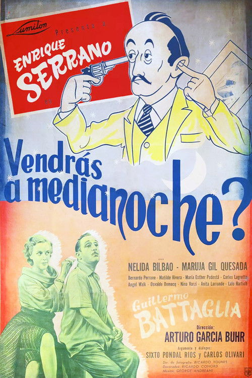¿Vendrás a medianoche? (1950) poster