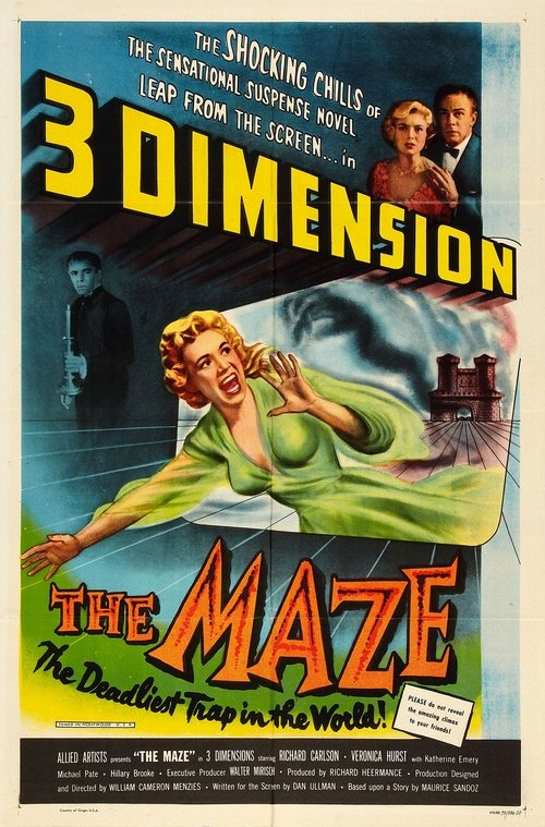 The Maze (1953) poster