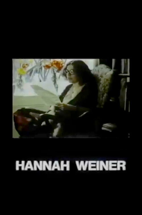 Hannah Weiner (1975) poster