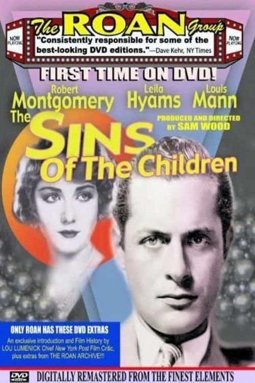 The Sins of the Children (1930) poster