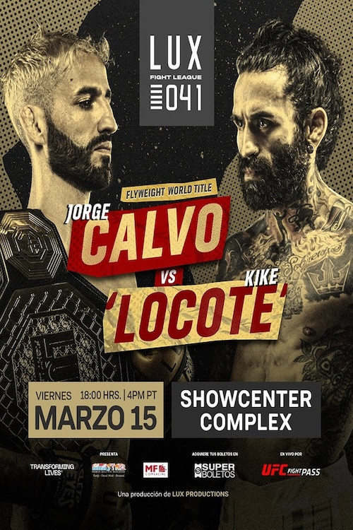 LUX Fight League 041 (2024) poster