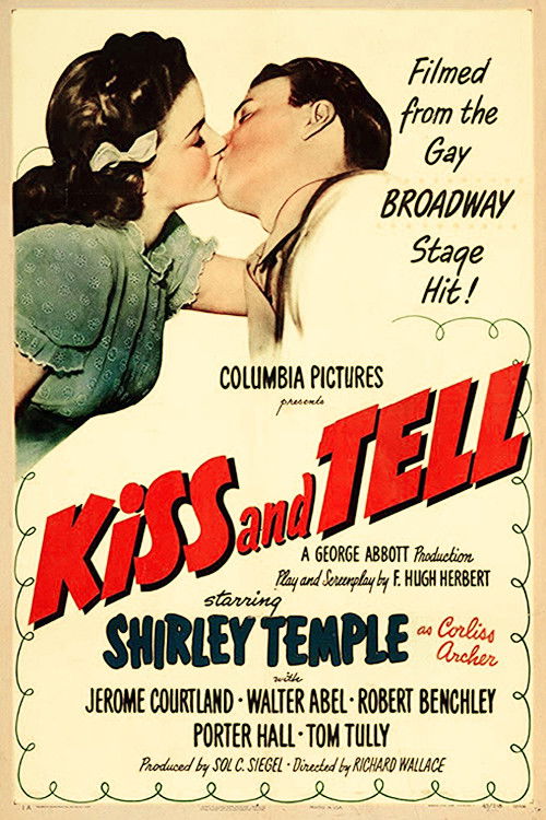 Kiss and Tell (1945) poster