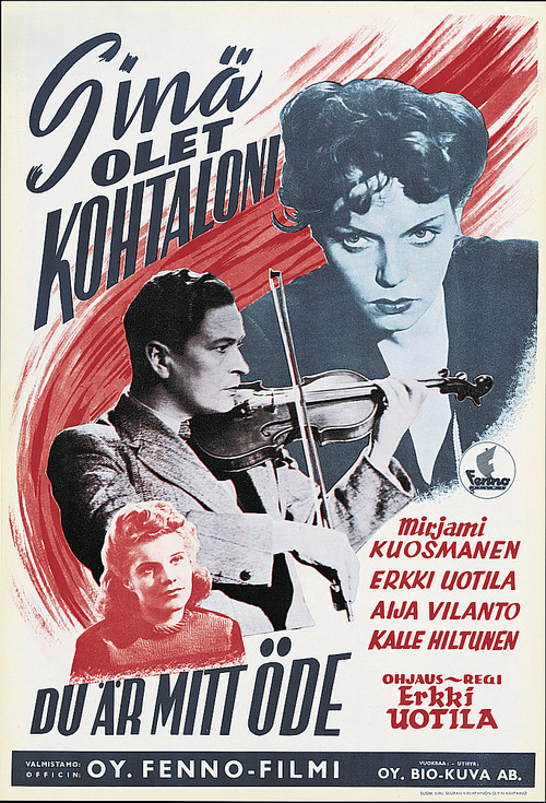 Sinä olet kohtaloni (1945) poster