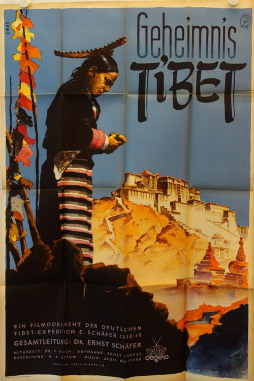 Geheimnis Tibet (1943) poster