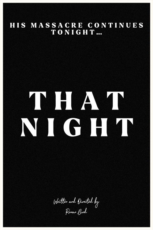 That Night (2023) poster