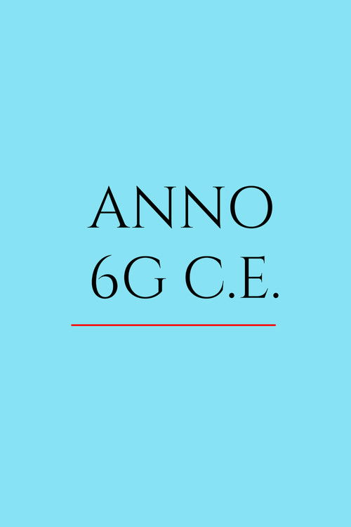 Anno 6G CE (2020) poster
