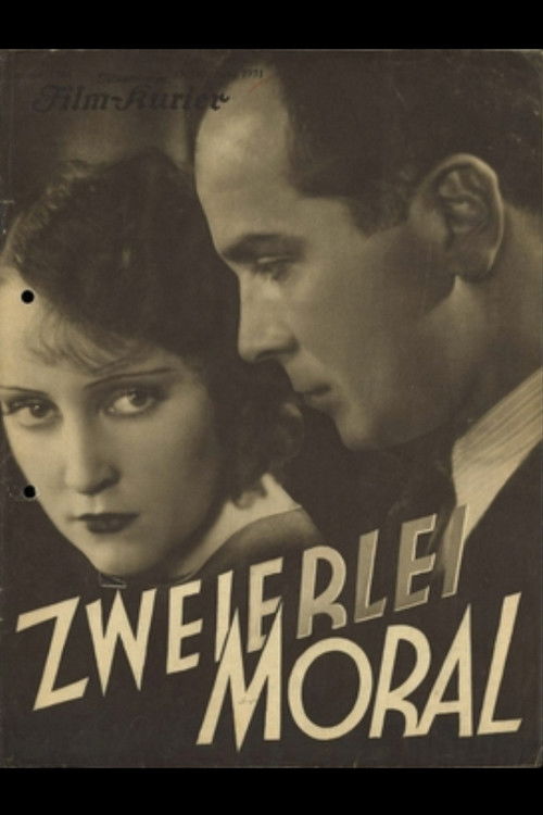 Zweierlei Moral (1931) poster