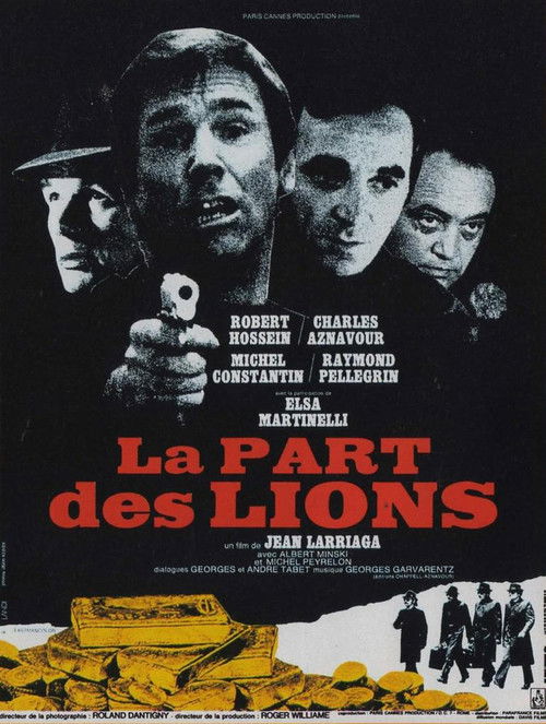 La Part des lions (1971) poster
