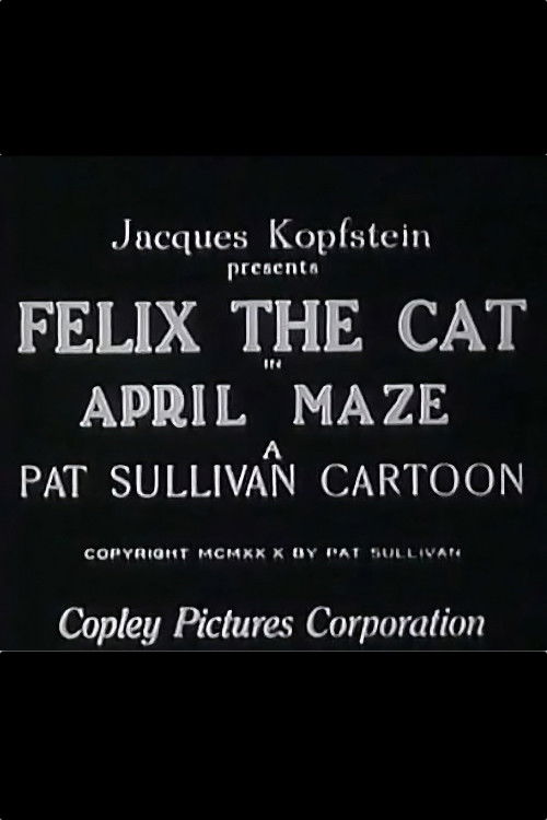 April Maze (1930) poster