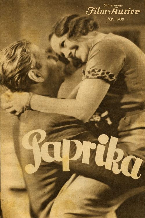 Paprika (1932) poster
