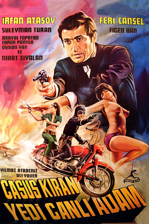 Casus Kıran: 7 Canlı Adam (1970) poster