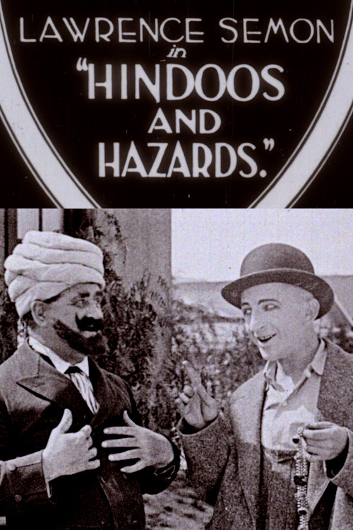 Hindoos and Hazards (1918) poster
