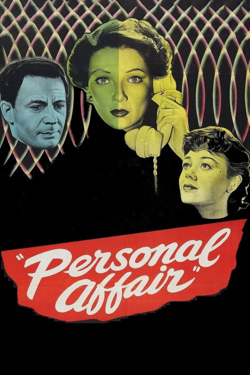 Personal Affair (1953) poster