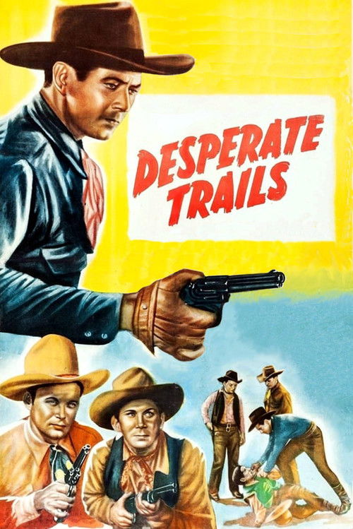 Desperate Trails (1939) poster